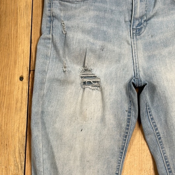 GIRL’S Indigo Rein Blue Distressed Jeans, 14 - Picture 8 of 11